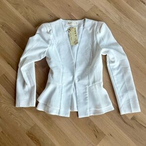 Elegant White Blazer
